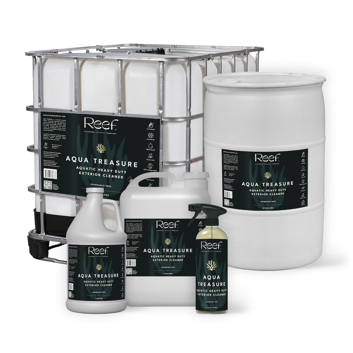 AQUA TREASURE - Reef’s Aquatic Heavy Duty Exterior Cleaner